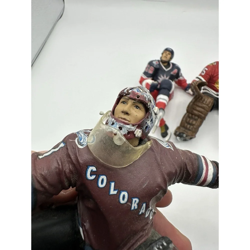 McFarlane NHL Sports Picks Figure Lot 3 Jagr Esposito Aebischer Loose